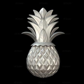 3D model A pineapple (STL)